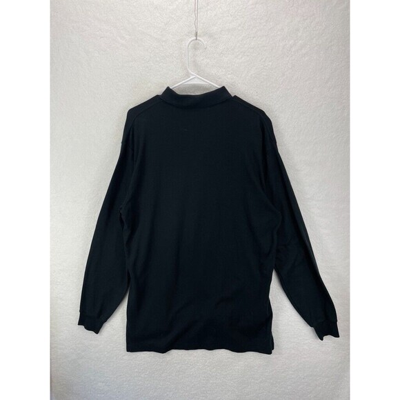 Polo Ralph Lauren Big Pony Shirt Men’s LT Black Long Sleeve Collared Casual Top - Picture 5 of 5